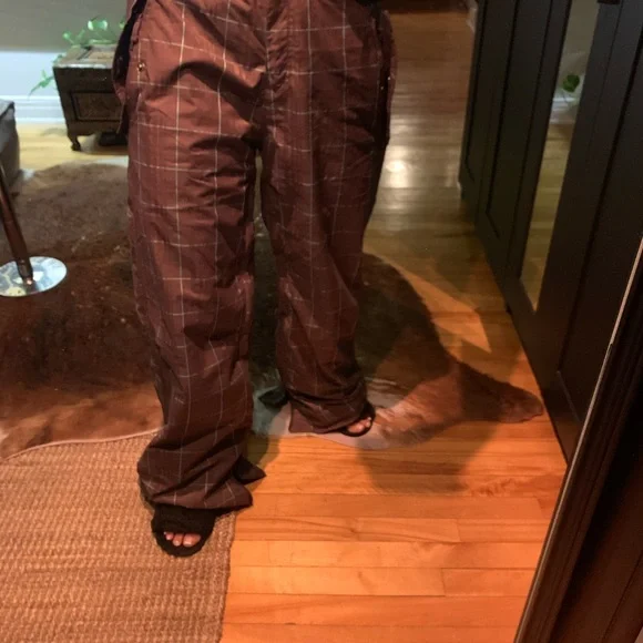 Stylish Men's Brown Large CORE POWDERROOM ski snow pants - Picture 1 of 6